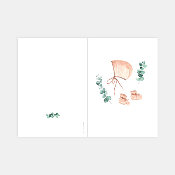 Aquarell-Crush-Geburtsanzeige