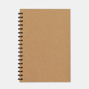 Cahier recycle kraft 180x250 pages unies