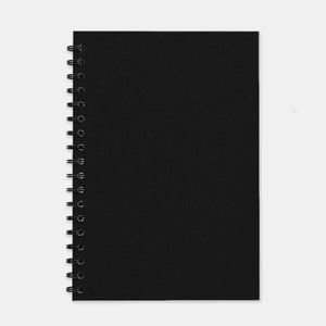 Cahier recycle noir 180x250 pages unies