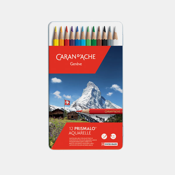 Schachtel mit 12 Prismalo-Aquarellstiften