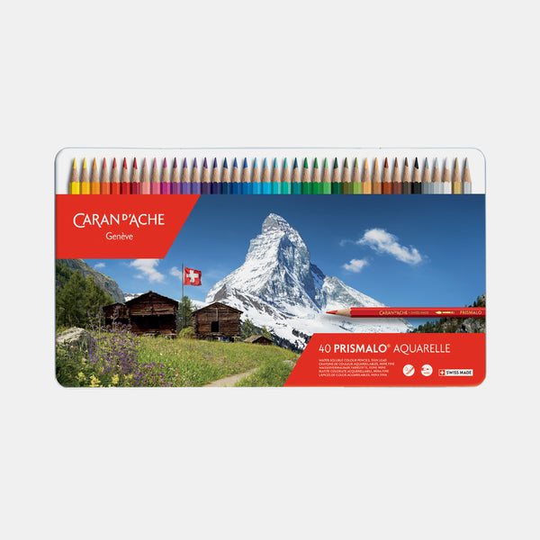 Schachtel mit 40 Prismalo-Aquarellstiften