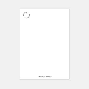 Writing paper - A4 Modern Circle