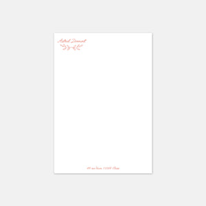 Papier à lettre - A5 Classique Champêtre