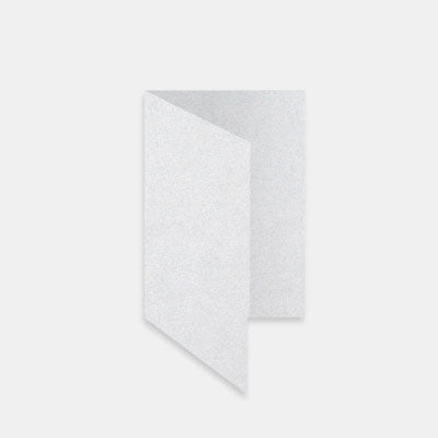 A4-Blatt vorgefaltetes Metallic-Papier 240 g Kristall
