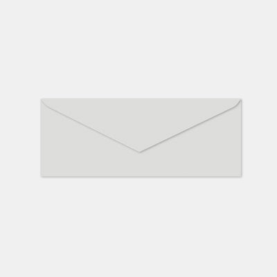 Enveloppe 72x205 mm verge écru blanc naturel