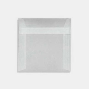 Enveloppe 160x160 mm calque extra blanc