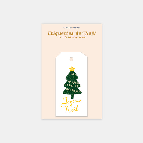 Santa Claus labels - 10ex