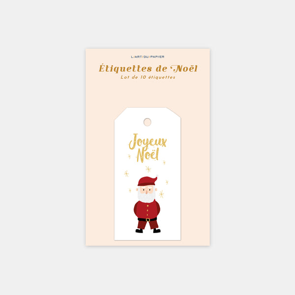 Santa Claus labels - 10ex
