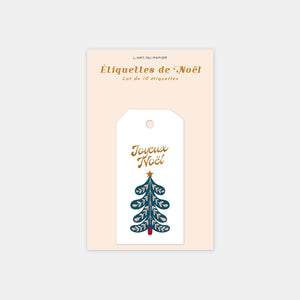 Santa Claus labels - 10ex