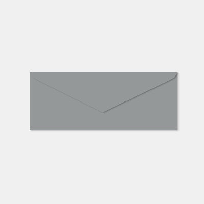 Envelope 72x205 mm pebble gray vellum