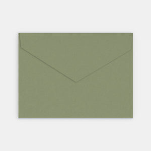 Enveloppe 140x190 mm kraft olive