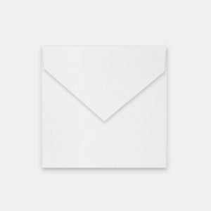 Enveloppe 155x155 mm vergé écru blanc naturel