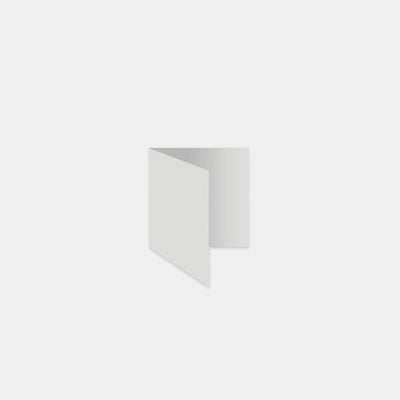 Pqt 25 cartes pré pliées 115x230 vergé blanc