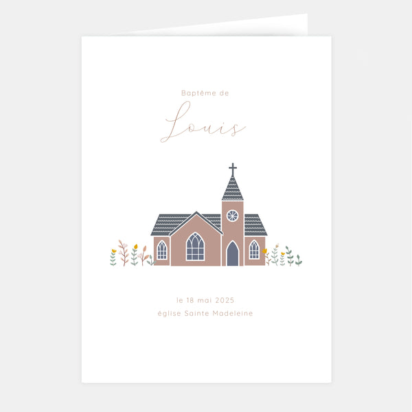Baptism booklet my beautiful church