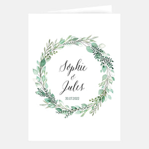 Faire-part de mariage Botanique Végétal