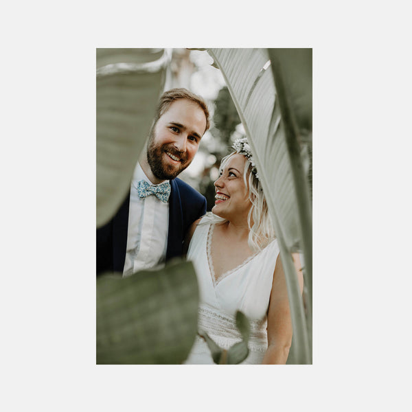 Mountain wedding thank you card