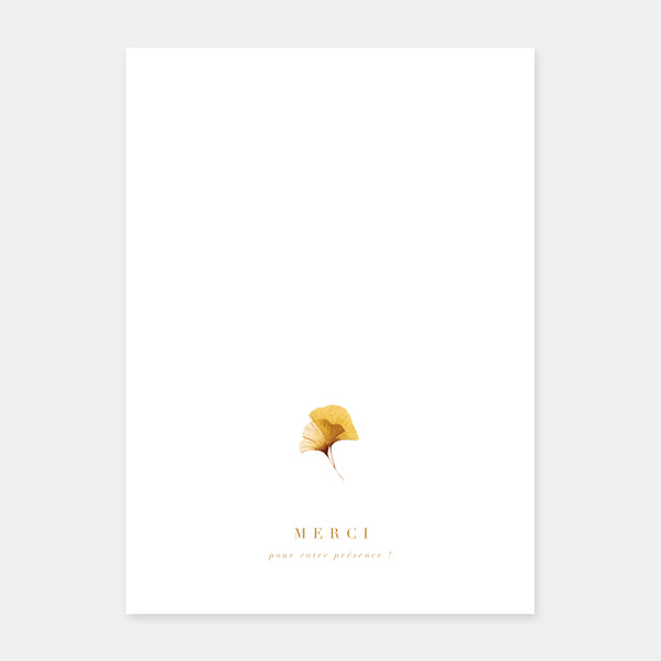 Livret de mariage Ginko biloba