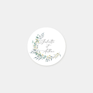 Stickers personnalisés couronne de Juliette