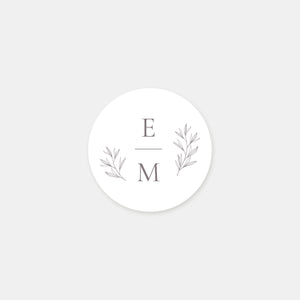 Stickers personnalisés nature chic