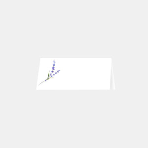 Lavender sprig place card