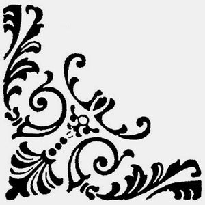 Victorian corner stamp