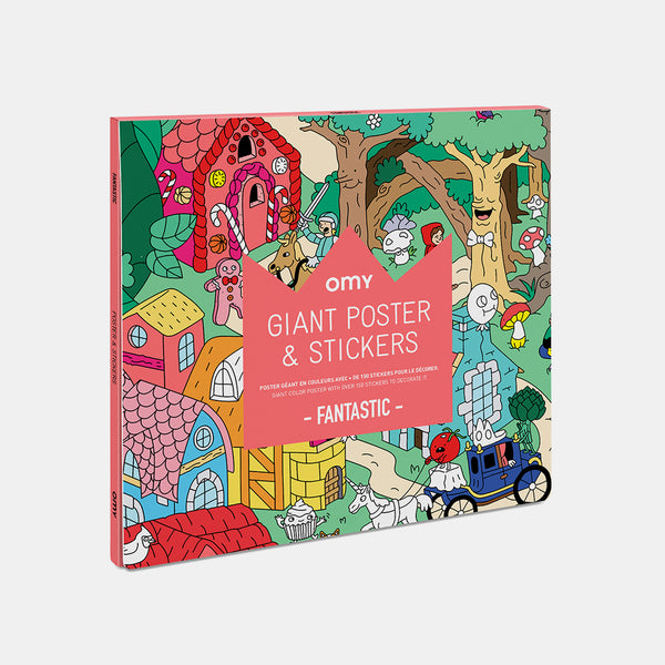 Giant sticker poster Fantastic