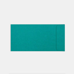 Wedding invitation pocket 115x225 mm turquoise vellum