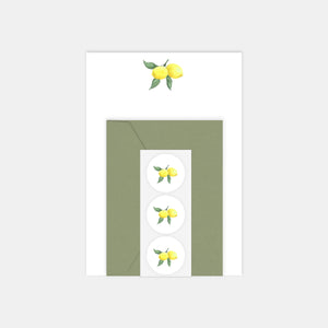 Letter paper set - Lemons
