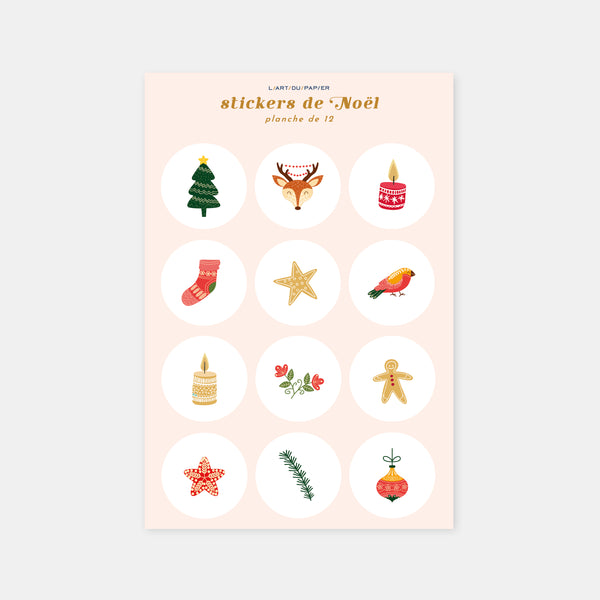 Santa Claus Stickers