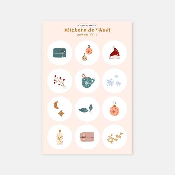 Santa Claus Stickers