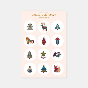Les Stickers du Père Noël