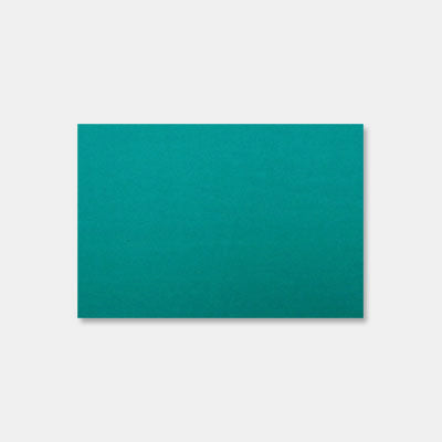 Pack of 50 cards 105x155 peacock green vellum