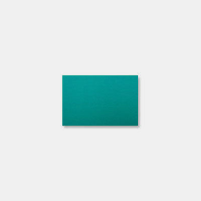 Pack of 50 cards 60x90 peacock green vellum