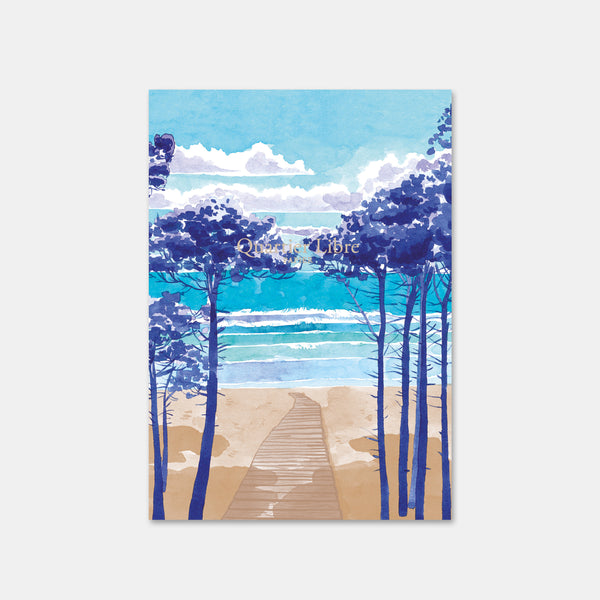 A5 notebook The moors