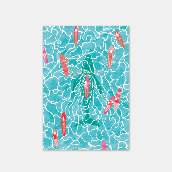 Carnet A5 Les surfeuses