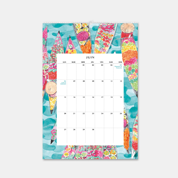 Calendrier Pink Princess 2022