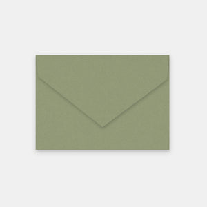 Enveloppe 114x162 mm kraft olive