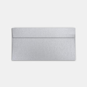 Enveloppe 115x225 mm metallisee argent