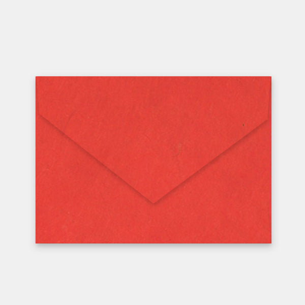 Umschlag 162x229 mm rotes nepalesisches Papier