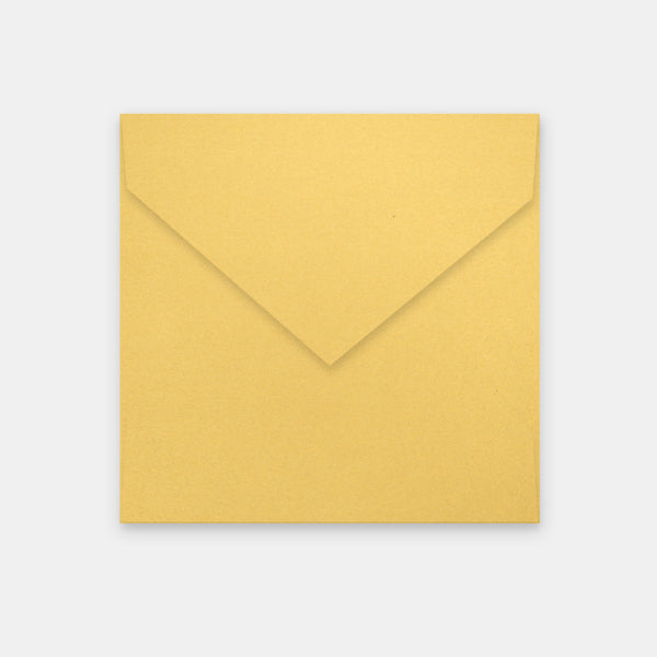 Umschlag 170x170 mm Metallic-Gold
