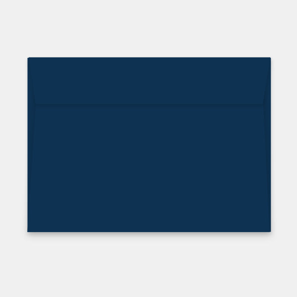 Umschlag 229 x 324 mm, marineblaues Pergament