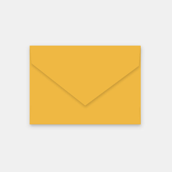 Enveloppe 114x162 mm keaykolour Jaune indien