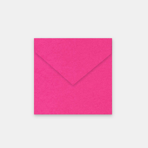 Enveloppe 140x140 mm velin fuschia
